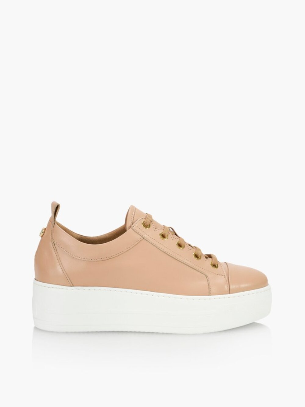 BROWNS COUTURE Meadow Beige All-Leather Leather Lining Chunky-soled Sneaker